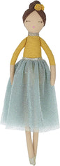MON AMI Francesca Polynesian Princess Doll – 22 Inches Soft Plush Stuffed Doll for All Ages | Cuddly Toy, Nursery & Bedroom Décor | Elegant Baby Shower, Birthday Essential