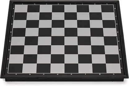 Yellow Mountain Imports Travel Magnetic Chess Set (9.8-Inch) - Folding and Portable Board Game