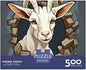 Sheep for Adults Fun 500 Pieces 3D Animal Thickened Wooden Jigsaw Puzzle Toy Intellectual Game Stress Relief Toy Education Game Home Decoration Challenge Educational 500pcs (52x38cm)