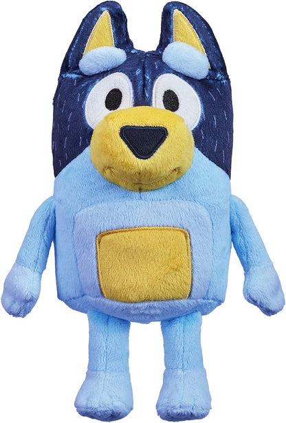 Bluey Heeler Family Stuffed Animal Set of 4, 7-8”, Soft, Bingo, Bandit, and Chilli Plush Figure Toys, Cuddly Plush Toys for Kids Ages 3+