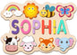 Personalized Name Puzzle for Toddlers 1-3, Custom Wooden Baby Name Puzzle, Educational Montessori Toys for Boys & Girls, Unique 1st Birthday Gift, Christmas & Easter Gifts for Kids