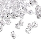 TeeLiy 150 PCS Acrylic Clear Crushed Ice Rock Crystals Treasure Gem Plastic Fake Ice for Vase Fillers Decoration, Table Scatters, Event, Wedding, Arts & Crafts, Home Birthday Decoration
