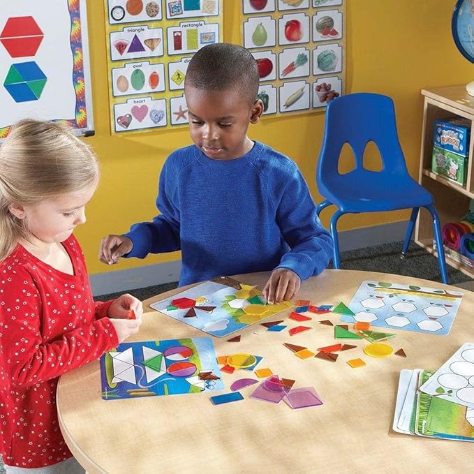 Learning Resources LER1762 Shapes - Don't Bug Me - Geometry Activity Set, Multicolor