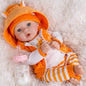 Aori Reborn Baby Dolls Lifelike 18-inch - Realistic Newborn Girl Doll That Look Real, Nice Gift Set for Kids, Parents-to-be, Grandparents