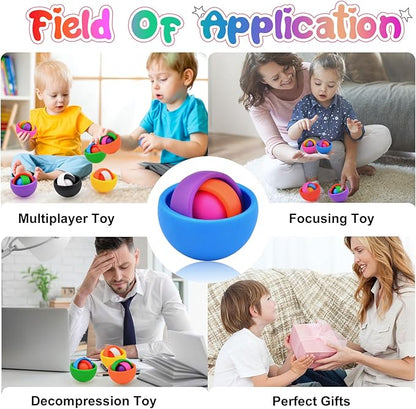 Fidget Toys Adults Pack, Fidget Spinner Set for Kids, Sensory Toys Boys Girls Teens Christmas Stocking Stuffers Party Favors, ADHD Autism Stress Relief Finger Toys, Gift for New Year