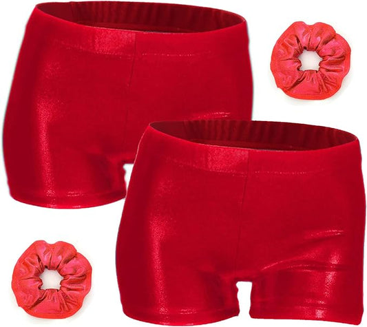 Aosva Little Big Girls' Sparkle Dance Tumbling Athletic Gymnastics Short 2-14Years