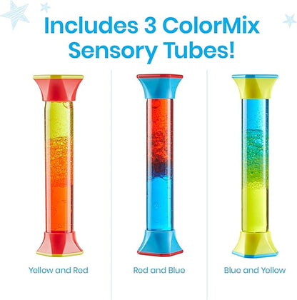 Hand2Mind Colormix Sensory Tubes - Set of 3