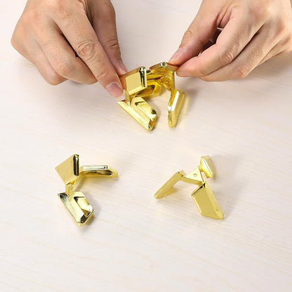Triangle Metal Puzzle, 3D Brain Teaser Puzzle, Fidget Desk Toys for Adults, Office, and Home