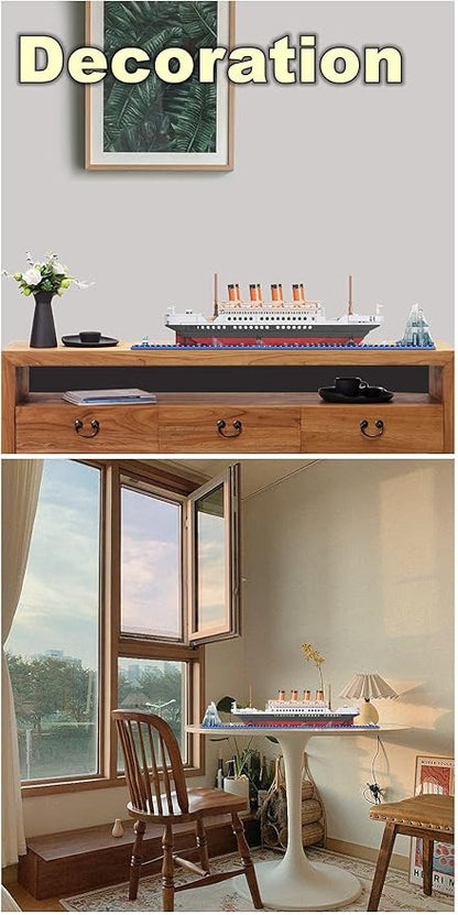 OneNext RMS Titanic Model Large Building Block Set 548pcs 100% Compatible DIY Educational Toys 3D Puzzle Gift for Adults and Kids