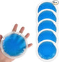 Tutmyrea Reusable Cold Compress - 6 Soft Ice Packs for Injuries, Kids & Wounds; Gel Packs for Eyes, Face, Allergies & Teeth