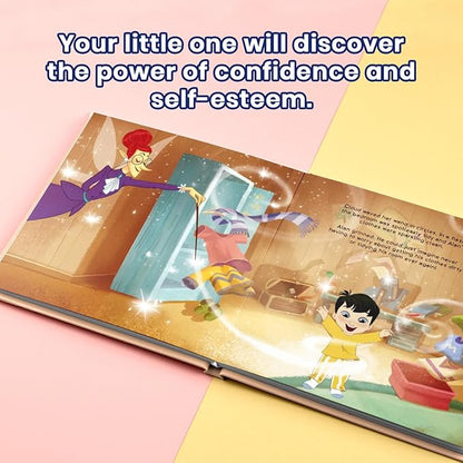 Personalized Book with Avatar and Name | Magical Book | Inspiring Kids’ Confidence and Self-Esteem | Enchanting Recordable Gift