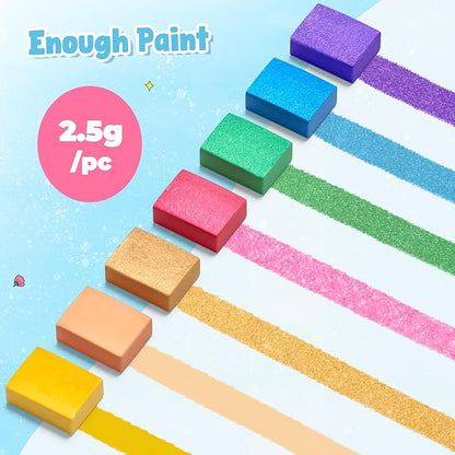 JoyCat Paint with Water Coloring Books for Toddlers, Watercolor Painting Sets for Kids Ages 3-5 4-8, Arts and Crafts Drawing Activities Toy Birthday Gift for Boys Girls (Funfair)