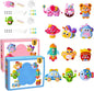 DIY Doll Sewing Toys, Whateveri DIY Doll Sewing Toys, Sewing Kit for Kids, My First Sewing Kit, Weaving Loom for Kids, Sew Fun Animals Kit, Handmade Kids Sewing Crafts DIY Kits Kids 8-12 (B+C Set)