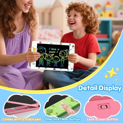 20 Pack LCD Writing Tablet for Kids, 8.5 Inch Colorful Doodle Board Drawing Pad, Educational Learning Travel Toys Birthday Gifts for Boys Girls Age 3 4 5 6 7 8