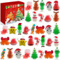 Christmas Squishy Stress Balls Fidget Toys – Sensory Stress Relief Squishy Fidget Toys ,Party Favors for Kids 4-8 8-12, Christmas Stocking Stuffers, Classroom Rewards, and Gift Bag Fillers (42PCS)