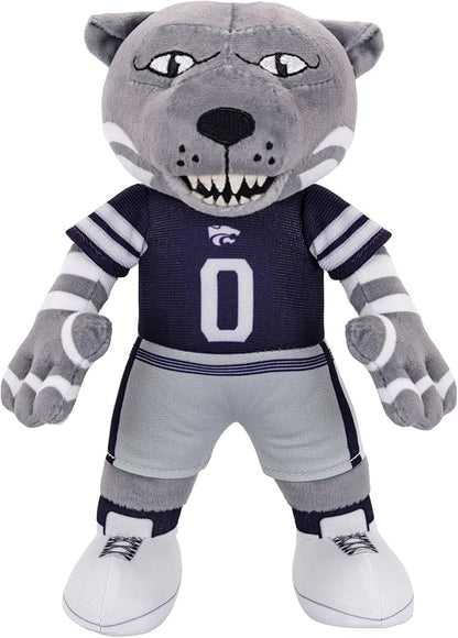 Bleacher Creatures Kansas State Willie The Wildcat 10" Mascot Plush Figure - A Mascot for Play or Display