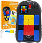 Super Slide Puzzle Game – Rechargeable Brain Teaser Unlock 500+ Levels of Electrifying Sliding Puzzles，A Dazzling Electronic Brain Challenge with Addictive Puzzle Fun for All Ages(Black)