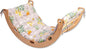 Climbing Arch | Montessori Rocker Arch | Arch with Cosy Pillow | Wooden Climbing Arch with Cushion | Wooden Climbing Arch and Rocker | Indoor Playground Cosy Cushion Rocker (map)