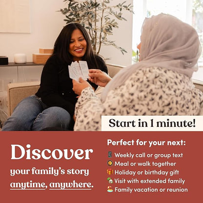Parents Are Human, Relationship Cards, Get to Know Each Other Better, Parents, Families, Teens & Kids Relationship Building, Light & Deep Questions, 70 Questions & Activity Cards, English + Arabic