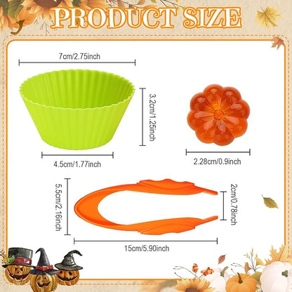 Hotop 214 Pcs Fall Sensory Bin Items Fall Counting Sorting Decoration Fine Motor Toy Thanksgiving Sensory Bin Fillers with 200 Acrylic Leaves 2 Tweezers 12 Sorting Bowls for Boys Girls Early Education