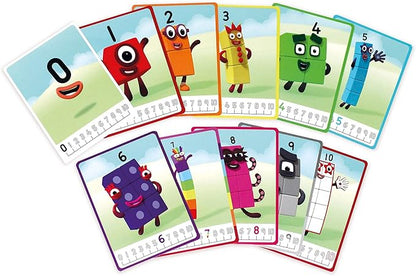 hand2mind MathLink Cubes Numberblocks 1-10 Activity Set, 30 Preschool Learning Activities, Counting Blocks, Linking Cubes, Educational Toys for Kids, Number Games, Math Manipulatives Kindergarten