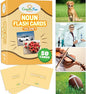 50 Noun Flash Cards, Fun Vocabulary Builder Educational Learning Photo Cards for Kids, Homeschool, Adults, Seniors, Speech Therapy, ESL, Autism, Dementia, Aphasia, SLP, ABA, and Occupational Therapy