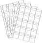 20 Pocket Coin Pages, 10 Sheets Plastic Coin Holders Stamp Collector Supplies for Coin Stamp Currency Collection
