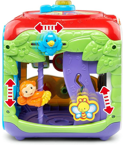 VTech Sort and Discover Activity Cube (Frustration Free Packaging), Red