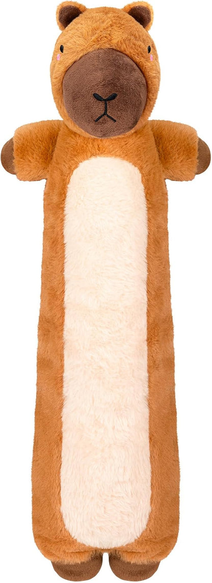 Happy Fuel Capybara Microwavable & Weighted Stuffed Animals - Unscented Heatable Plush Doll, Cute Capybara Plush Toys Gifts for Girls Boys and Kids