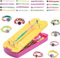 QDGMXIV Bracelet Making Kit for Girl 7 8 9 10 11 12 Year Old, Arts and Crafts Kid Gifts for Birthday