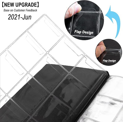 150 Pockets Coin Album, Penny Collecting Book, Souvenir Coins Collection Holder, Ideal for Pressed Pennies Passport, Hobby Coin Collector, Money Specie Display Storage Case (Green)