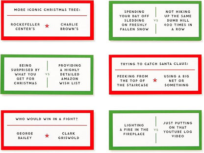 Brass Monkey Debatable Holiday Edition – Social Party Game with 400 Holiday Topics to Argue About, 2+ Players