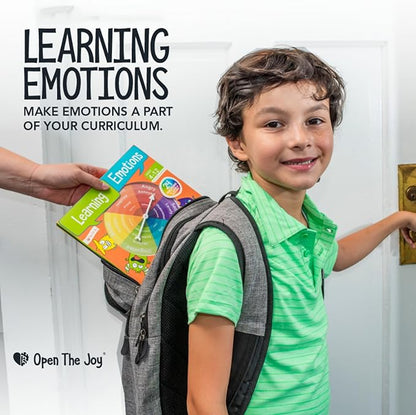 Open The Joy Learning Emotions Toolkit: Explore Emotions with a Unique and Engaging Sticker Game for Children - Ages 5 Years & up