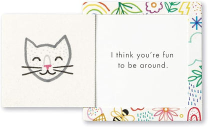 Compendium ThoughtFulls for Kids — 2 Pack of You're Amazing, I Love You — 60 pop-open cards to share with kids, each with a different message inside