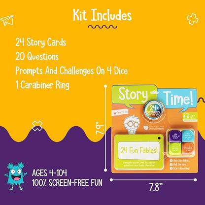 Open The Joy Story Time: Igniting Imagination, Fostering Empathy, and Building Resilience in Kids - A Portable Adventure for Ages 4+