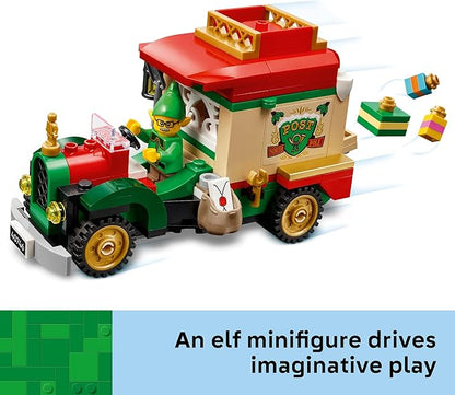 LEGO Santa’s Delivery Truck Building Toy for Kids - Construction Set for Play or Christmas Decor - Building Blocks for Girls & Boys, Ages 8+ - Holiday Craft Ideas for Families - 40746