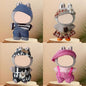 4 Pack—17cm Doll Clothes,Premium Doll Outfit with Accessories,Doll Princess Skirt,Cute Clothes Outfit for 17cm Dolls,End Dolls Fashion Clothing Set(No Dolls and Shoes) (Set 5)