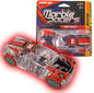 Fire Chief Car, LED Light Up Pull Back Emergency Car, Toy Vehicle for Kids 3 and Up