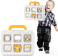 Baby Busy Board Cube, Toys for Boy Girl, Montessori Travel Toys for Toddlers, Learning Fine Motor Skills| Birthday Gifts for Infant Boys Girls