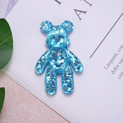 Pocket Bear Hug, Anxiety & Stress Relief Gift, Autism Fidget Toy, Blue