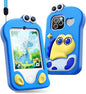 Kids Smart Phone, Phone for Kids Ages 3-12 | 2.8" Touchscreen, Dual Camera & Video Recording | Educational Learning Toy with Games & Music | Christmas Birthday Gift for Boys and Girls（Blue）
