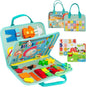 Busy Board Montessori Toys for Boy Girl Birthday Gifts, Busy Book Learning Sensory Easter Toys for Toddlers, Toddler Travel Autism Educational Activities Fine Motor Skills