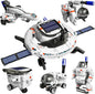 Lucky Doug STEM Projects for Kids Age 8-12, 6-in-1 STEM Solar Robot Kit Space Toys Birthday for Boys Girls Kids Teen 8 9 10 11 12 13 Years Old, Science Kits for Boys