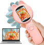 100X Handheld Microscope with 2" LCD Screen, Magnifying Glass for Kids with 8 LED Lights, Christmas Birthday Gifts for Children