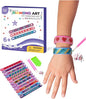 Little Jupiter Diamond Art Bracelet Kit - Includes 12pcs - Bracelet Making Kit for Girls - Diamond Art Kits for Kids