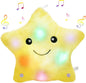 BSTAOFY 13‘’ LED Musical Twinkle Star Light up Lullaby Glow Stuffed Animal Toys Soothe Kids Emotions Birthday Valentines Christmas Festival Gift for Toddlers, Yellow