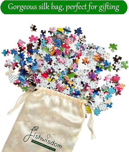 1000 Pieces Jigsaw Puzzles for Adults and Teens and Kids Family Games Happy Time Popsicle Monsters (Upgrade Version)
