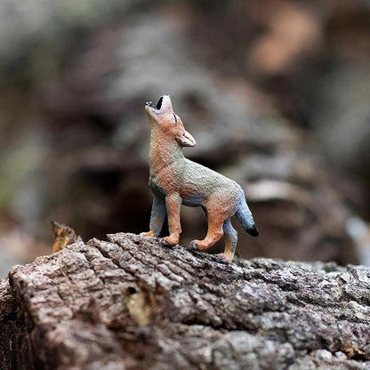Safari Ltd. Coyote Pup Figurine - Lifelike 2.5" Model Figure - Educational Toy for Boys, Girls, and Kids Ages 1+