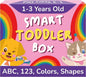 TOYVENTIVE Books, Toddler Flash Cards, and Puzzles – Educational Toys and Birthday Gifts for 1, 2, 3 Year Old Girl, Preschool Learning Activities and Games, Colors, Shapes, Letters, Numbers
