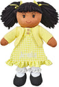 Let's Make Memories Personalized Rag Doll - Mini-Me Doll - Doll for Girls - Toy for Girls - Black Hair